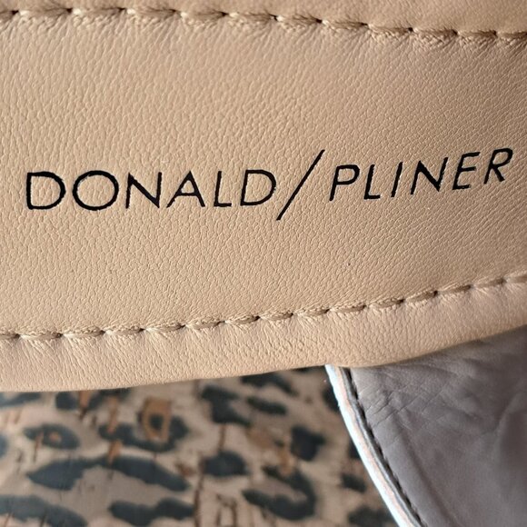 Donald J. Pliner | Shoes | Donald Pliner Womens Valri Wedge  Donald J. Pliner Valri Tan Brown Suede Leopard Print Wedge Heels Size 10M